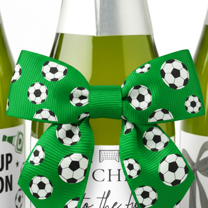 Lazos para Botellas de Vino con Estampado de Fútbol Personalizados, Lazos Novedosos para Botellas de Licor al por Mayor para Bares, Pubs, Eventos, Regalos de Navidad - Product Image 1
