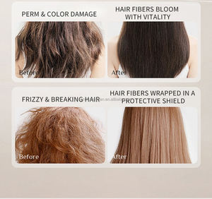 Crema para el Cabello de 60 ml que Mejora el Cabello Encrespado y Enredado, Fortalece y Suaviza, Productos Hidratantes para la Reparación del Cabello - Product Image 4