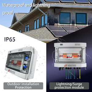 Boîtier de Combinaison Photovoltaïque DC et Boîtier de Distribution AC |   Système d'alimentation hybride 12V/24V/48V |   Dispositif de protection contre les surtensions et la foudre W744 - Product Image 6