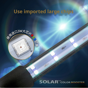 현대 친환경 LED 수족관 조명 녹색 빨간색 해양 조명 물 사용 물고기 탱크 수족관 액세서리 청소 도구 - Product Image 2