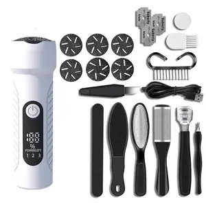 Portable USB Électronique Meuleuse De Pied Fichier Callus Remover Pédicure Pied Scrubber Grattoir Fichier Peau Morte Callus Remover