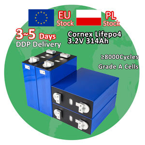 Stock UE 3.2V 314Ah 320Ah Double borne soudée + barre omnibus + <span class=keywords><strong>vis</strong></span> + panneau d'isolation Réel 314AH Garantie 5 ans + Production 2025 DDP - Product Image 1