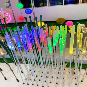 En gros extérieur IP65 étanche <span class=keywords><strong>15</strong></span> pièces/ensemble LED blé lumière pour extérieur 50 acier inoxydable nordique lumières Noel pelouse lumières 360 - Product Image 3