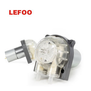 Bomba microperistáltica eléctrica LEFOO 35-280MLml/min con Motor de engranaje cepillado CC para llenado de succión de transferencia de líquido - Product Image 1