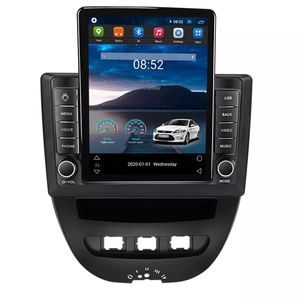 Tesla Android 10 IPS 2.5D voiture <span class=keywords><strong>lecteur</strong></span> DVD pour <span class=keywords><strong>Peugeot</strong></span> 107 citroën C1 Toyota Aygo 2005 - 2014 BT GPS Navigation SWC Carplay - Product Image 1