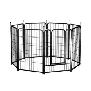 Haute qualité pour les jeux en plein air Parc en métal pour animaux de compagnie Stylo pliable pour animaux de compagnie pour chiens Clôture Enclos pour animaux de compagnie sûr - Product Image 1