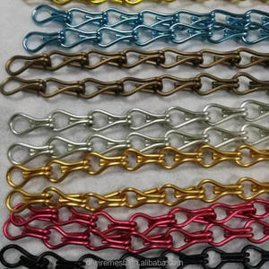 Divisor de Habitaciones de Malla de Aluminio Color Oro Rosa, Malla Metálica Decorativa Moderna para Boutique y Estudio - Product Image 6