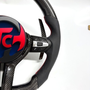 พวงมาลัย BMW F30 สำหรับ M4 M5 F32 M3 F82 E87 F80 F10 E92 E90 M6 คาร์บอนแบบ Chopped จากผู้ผลิตโดยตรง - Product Image 4