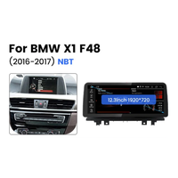 Autoradio Android 13 12,3 pouces pour BMW X1 F48 2016-2017 système NBT, navigation GPS, vente en gros