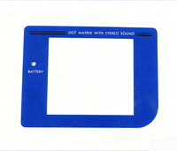 Étui de protection pour console de jeu Game Boy Color, lentille en plastique de remplacement pour écran GBC