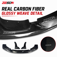 ZESON Spoiler avant en fibre de carbone style LP pour BMW M3 F80 M4 F82 F83 2014-2018
