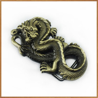 Boucle de ceinture en alliage de Zinc Dragon personnalité de la mode Vintage hommes Punk Animal boucle de ceinture