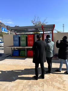 RNKJシティストリート地下廃棄物リサイクル機スマート廃棄物ビンごみ分別パビリオン - Product Image 3