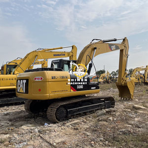 Excavadoras CAT320D usadas de alta calidad, excelente excavadora de segunda mano, componentes de Motor de núcleo de peso operativo de 20 toneladas, Original de Japón - Product Image 3