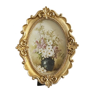 Ingrosso Retrò Cornice Ovale Cornice <span class=keywords><strong>in</strong></span> <span class=keywords><strong>resina</strong></span> Ovale Creative Tavolo Appendere Parete <span class=keywords><strong>Decorazioni</strong></span> <span class=keywords><strong>Decorazioni</strong></span> Portico - Product Image 1