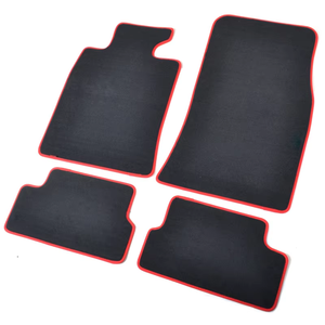 Alfombrillas de Lujo para Auto, Juego Completo de Nylon Afelpado, Color Negro, Impermeables, Antipolvo y Antideslizantes para 911 - Product Image 5