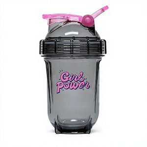 Custom Printed Stainless Steel Pressing Type Bpa Free Protein <b>Shaker</b> Drink <b>Bottle</b> for Back to School Gym Use - Product Image 1