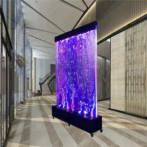 Pannello Divisorio Mobile a Bolle LED Autoportante con Effetto Vortice, Design Costiero, per Pareti e Ambienti - Product Image 1
