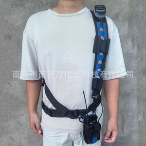 Sangle d'épaule tactique avec support pour talkie-walkie, harnais de sauvetage multifonctionnel pour l'extérieur, ceinture de patrouille pour la lutte contre les incendies, NbW - Product Image 2