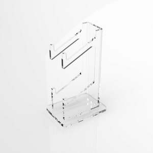 Soporte de exhibición personalizado de 2 niveles para controladores Lucite, soporte de acrílico transparente para <span class=keywords><strong>Xbox</strong></span> Gamepad para <span class=keywords><strong>tienda</strong></span> - Product Image 2