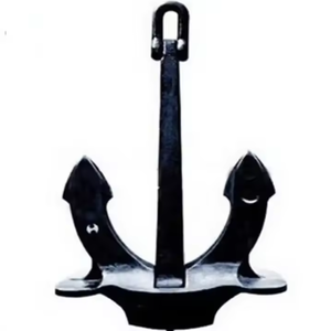Ancre de bateau en acier moulé sur mesure, ancre sans queue japonaise à grande adhérence, disponible en plusieurs tailles, garantie de trois ans - Product Image 1