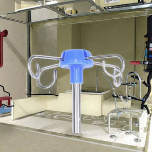 Support de perfusion réglable en acier inoxydable, poteau médical pour perfusion intraveineuse, support de goutte-à-goutte pour hôpital et clinique, équipement médical en métal Hitech, garantie 1 an - Product Image 2