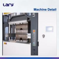 Presse à compression automatique de caoutchouc LARY LRF400 avec une force de serrage de 4000 KN et commande PLC pour les pièces en caoutchouc de grande taille et épaisses