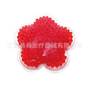 Ys-Lr Compresse de gel réutilisable en forme d'étoile avec billes bleues pour compresses chaudes et froides en PVC - Product Image 3