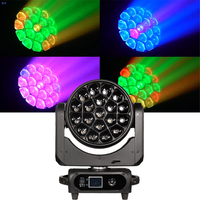 Projecteurs LED mobiles ZY 1940 RGBW Bee Eye Moving Head DJ Light CTO Beam Wash 3-en-1 Rotation illimitée DMX512 FB4 IP20 350W