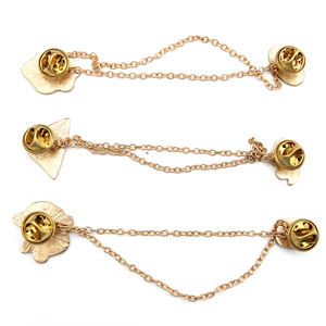 Gato de la suerte de dibujos animados tortilla personalizada Metal solapa Pin insignia diseño hecho suave duro brillo esmalte insignia broche para bolso - Product Image 2