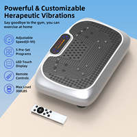 Plateforme vibrante électromagnétique verticale ABS mince pour usage domestique, 1 à 120 niveaux, pour une combustion facile des graisses au quotidien