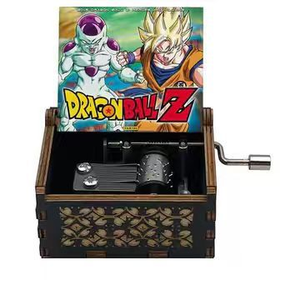 Caja Musical de Madera Grabada a Mano con Diseño de Anime DBZ Dragon Goku de Estilo Vintage de 6.4 cm, 24 Diseños, como Regalo Promocional - Product Image 4