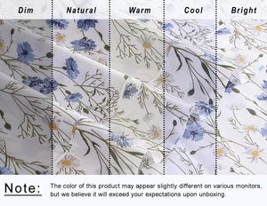 100% bông tấm Nữ Hoàng kích thước thiết lập, 4 miếng, mềm mại và thoáng khí percale dệt bộ đồ giường, túi sâu 16" - Product Image 3