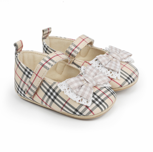 New Born Baby First Gift for Cure Princess Dress Bowknot 0-1 Years Baby Shoes - Product Image 2