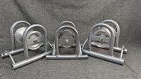 Câble droit électrique de rouleau de câble tirant des rouleaux avec la roue en aluminium