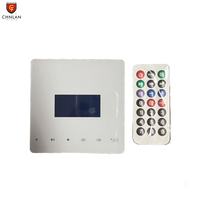 Mini amplificateur et mixeur audio HiFi 2 canaux avec Bluetooth, carte TF et radio FM pour système audio domestique