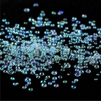 Perles néon 3D à bulles, paillettes épaisses, populaires pour les globes à neige, les gobelets en verre, le nail art et la décoration en résine