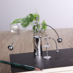 ZD401 cattivo decorazione Tumbler ornamenti decorativi adulti antistress Fidget Toys creativo <span class=keywords><strong>Newton</strong></span> culla Balance Ball - Product Image 2