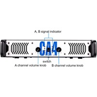 CA4 Sound Standard KTV 2000 Watt Amplificateur 2 Canaux Amplificateur Crest Audio CA12 CA18 CA20 CA30 H Classe Amplificateur Pour L'extérieur