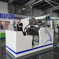 Modèle VR de simulateur de conduite automobile personnalisable Qiaoli pour les plates-formes de véhicules d'entraînement aux accidents de la circulation équipement éducatif