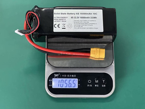 6S 22.2V 15000mAh 10C High Safety Solid State Lithium <b>Battery</b> Pack for Long Endurance Industrial <b>Drone</b> - Product Image 2