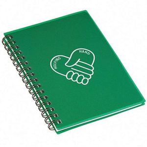 Eco-Friendly Pu Cover A5 Spiral Notebook Silk Screen Printing Business Style Promotional Gift School/Office Custom - Product Image 2