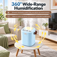 Diffuseur d'huiles essentielles ultrasonique personnalisé de 1350 ml, humidificateur d'air aromathérapeutique pour la pièce