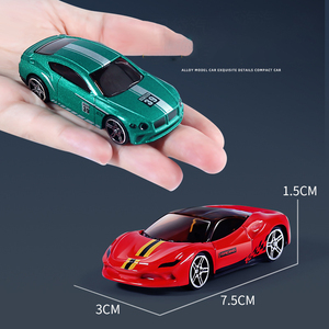 Xe mô hình siêu thể thao nhỏ bằng hợp kim đúc tỷ lệ 1:64, 32 kiểu dáng, đồ chơi đúc kim loại, quà tặng trẻ em - Product Image 2