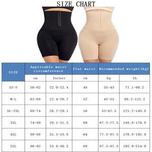 Shorts Moldeadores de Cintura Alta con Control de Abdomen para Mujer, Talla Grande, Pantalones Reductor con Cierre de Gancho - Product Image 4