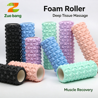 Rouleau de massage en mousse EVA PVC haute densité, écologique et personnalisé, 33x14cm, pour la récupération musculaire profonde, les exercices du dos et du corps, le yoga