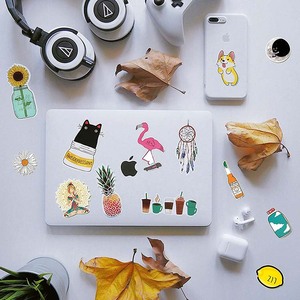 Paquete de 50 Pegatinas Grandes de Alta Calidad, Lindas, Impermeables, Estéticas y Modernas, Pegatinas Troqueladas para Adolescentes y Niñas - Product Image 4