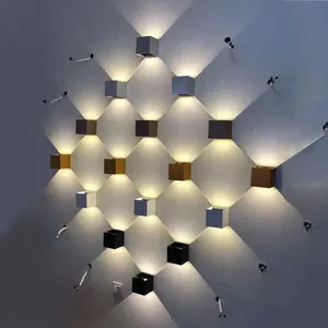 Oasislux-Lámpara de pared LED IP65, accesorio moderno para montaje en pared interior y exterior, personalización profesional