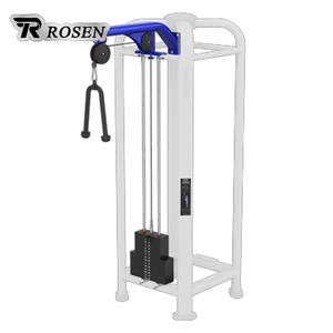 Équipement de fitness commercial pour la musculation des bras, avec système de câble à charge par broche, Multi-Jungle Triceps <span class=keywords><strong>Pushdown</strong></span> - Product Image 1