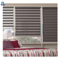 Persianas Zebra para ventanas, persianas enrollables para el hogar, persianas Zebra motorizadas inteligentes con Control remoto